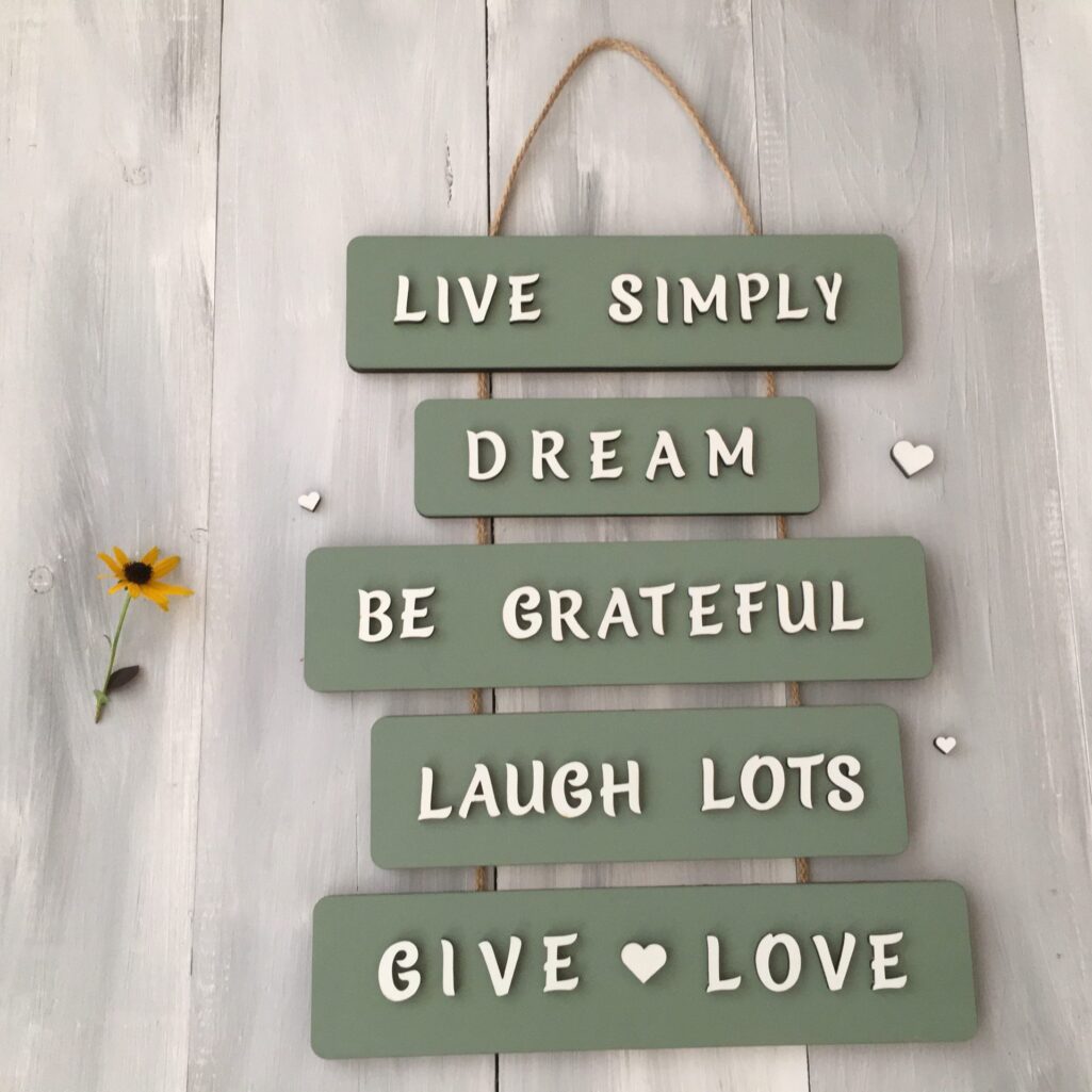 Motivacijske tablice na vrvici - Uživaj življenje