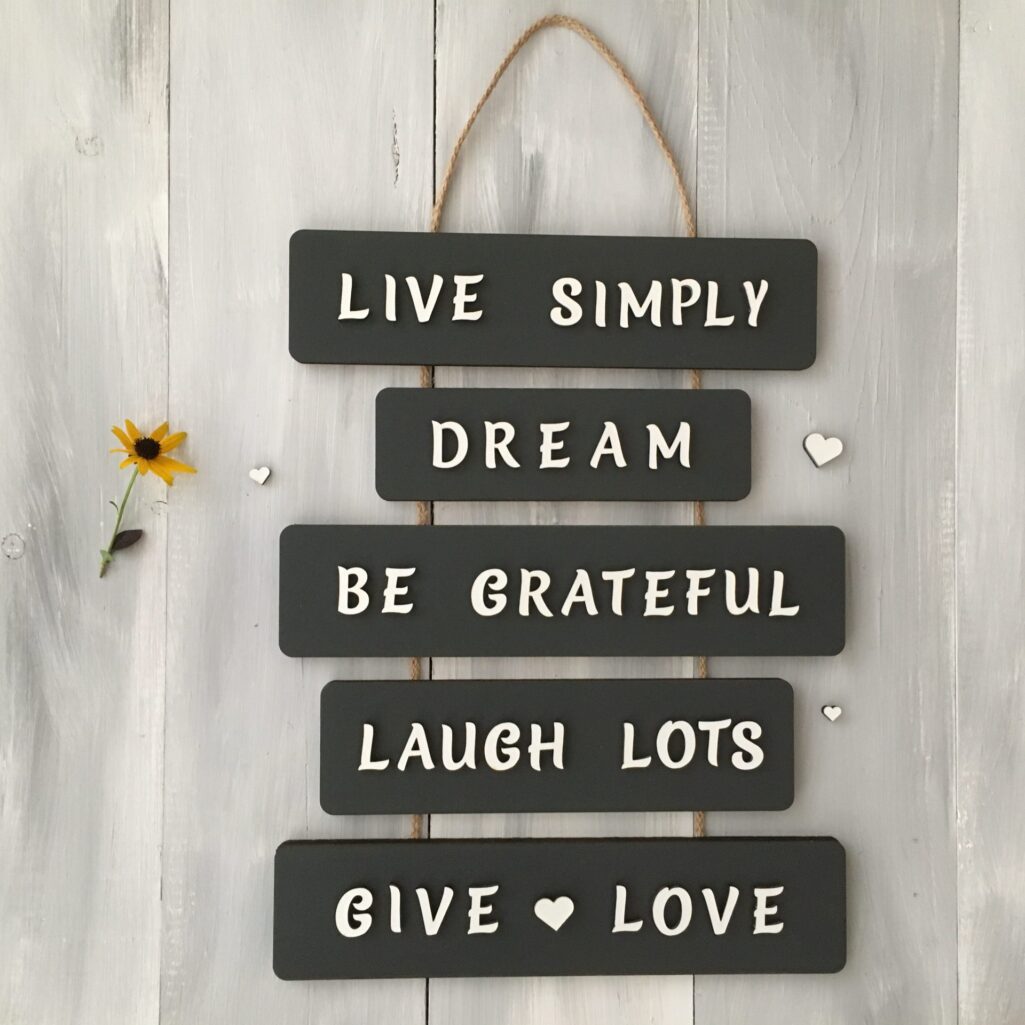 Motivacijske tablice na vrvici - Uživaj življenje